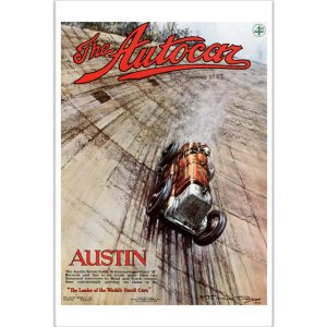 1931 Austin 7 - 12" x 18" Poster