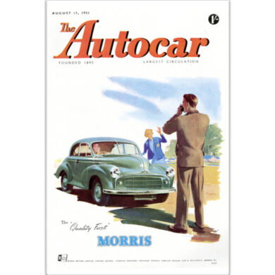 1951 Morris Minor (2) - 12" x 18" Poster
