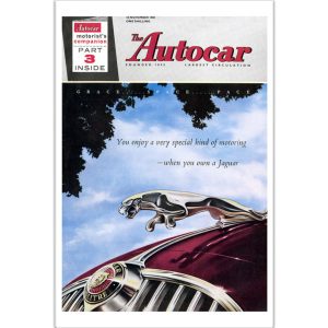 1960 Jaguar - 12" x 18" Poster