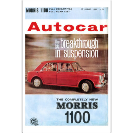 1962 Morris 1100 - 12" x 18" Poster
