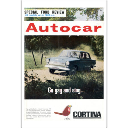 1963 Ford Cortina - 12" x 18" Poster