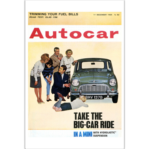 1964 Mini - 12" x 18" Poster