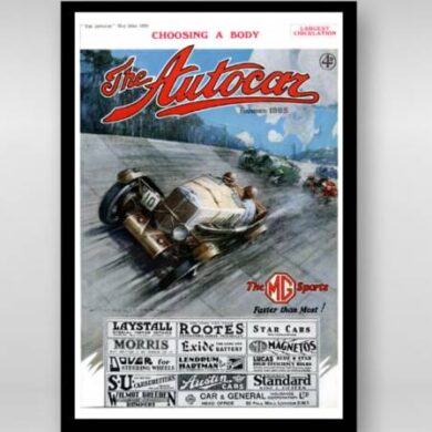 Autocar Framed Prints from £79.95