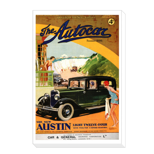 1932-09-09-Austin-12 - Canvas Print