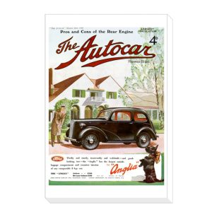 1940-03-22-Ford-Anglia - Canvas Print