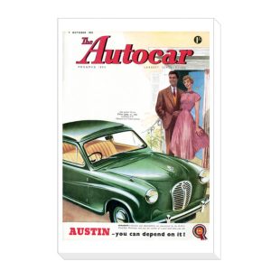 1955-10-07-Austin-A30 - Canvas Print