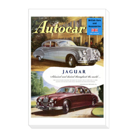 1958-05-16-Jaguar-Mk-VIII-and-Mk2 - Canvas Print