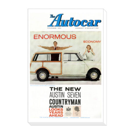 1960-09-16-Mini-Countryman-Austin-7 - Canvas Print