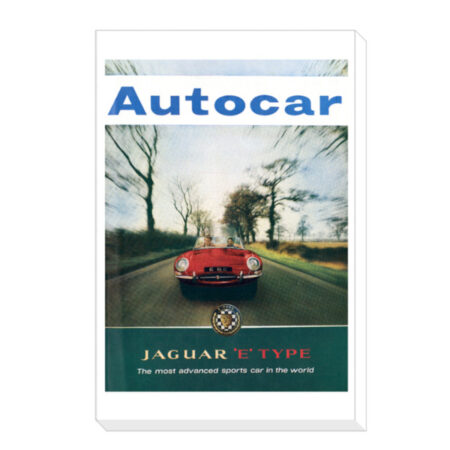 1962-04-13-Jaguar-E-Type - Canvas Print