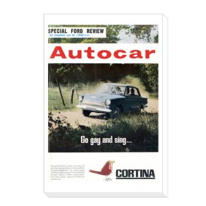 1963-04-05-Ford-Cortina - Canvas Print