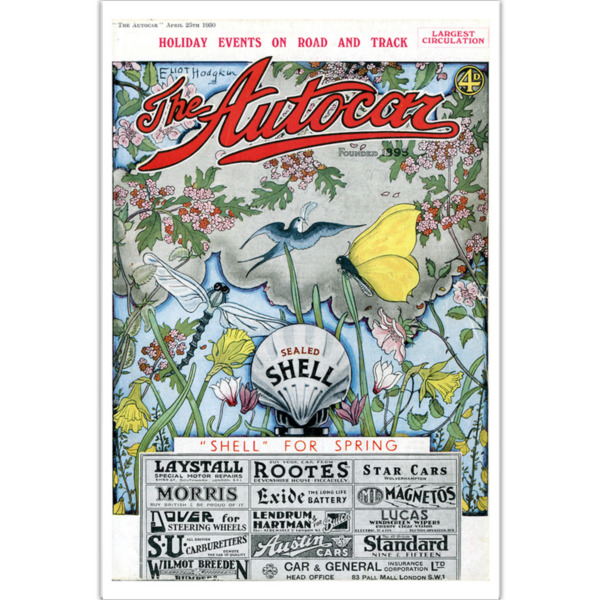 1930-04-25-Shell-petrol - Premium Art Poster