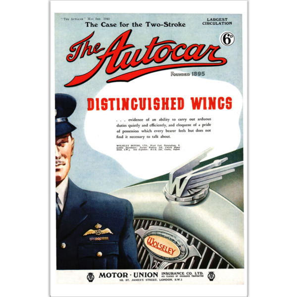 1940-05-03-Wolseley-Cars - Premium Art Poster