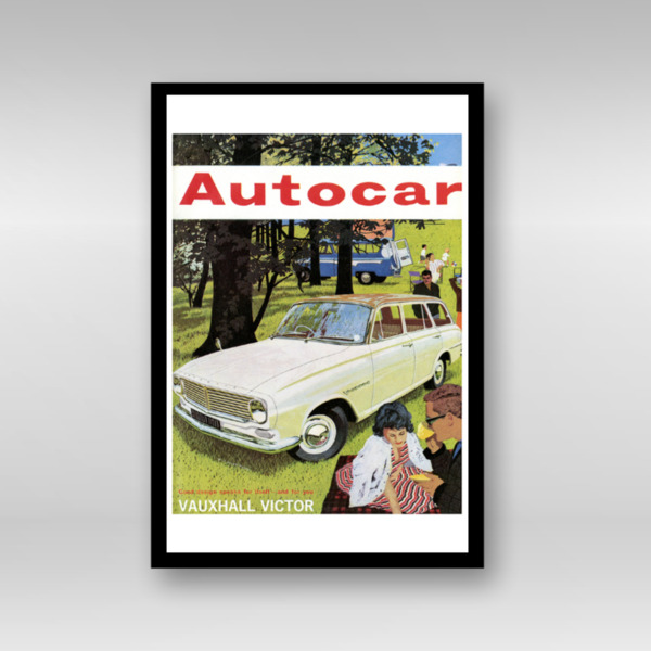 1962-04-06-Vauxhall-Victor - Framed Art Print