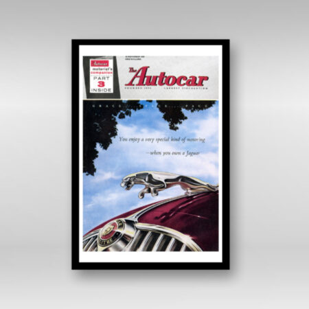 1960-11-18-Jaguar - Framed Art Print