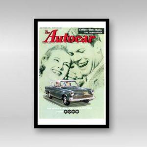 1959-10-02-Ford-Anglia - Framed Art Print