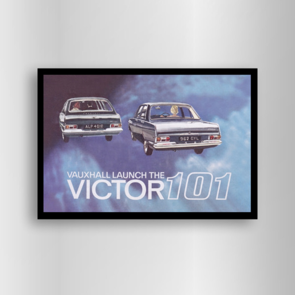 Vauxhall Victor - Framed Art Print (Landscape)