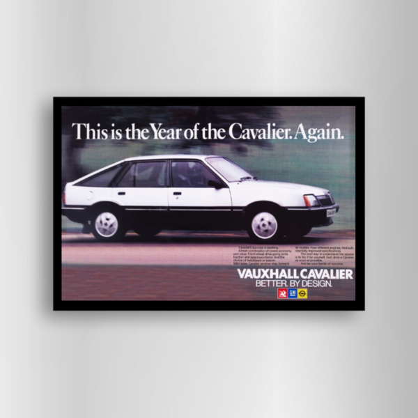 Cavailer Car of The Year - Framed Art Print (Landscape)