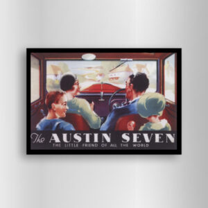 Austin 7 Little Friend - Framed Art Print (Landscape)