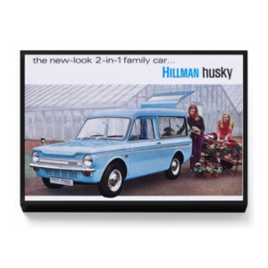 Hillman Husky - Framed Canvas 18"x12" (Landscape)
