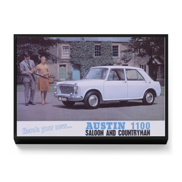 Austin 1100 - Framed Canvas 18"x12" (Landscape)