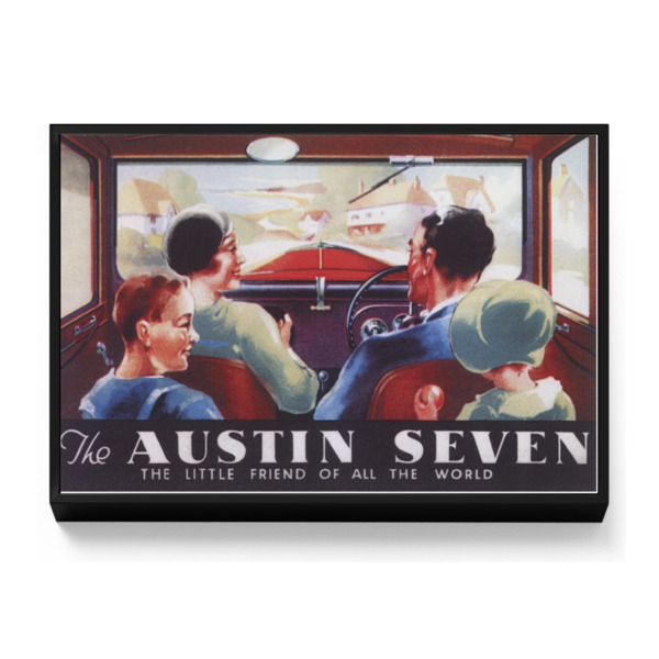 Austin 7 Little Friend - Framed Canvas 18"x12" (Landscape)