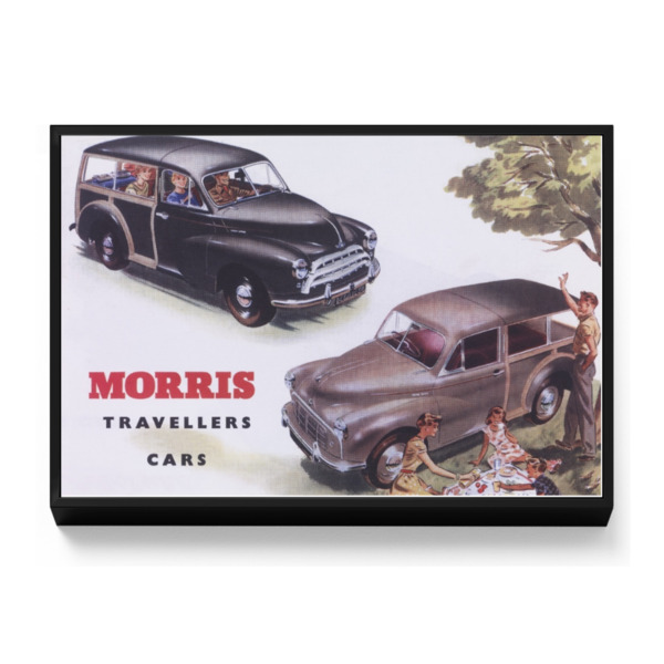 Morris Traveller - Framed Canvas 18"x12" (Landscape)
