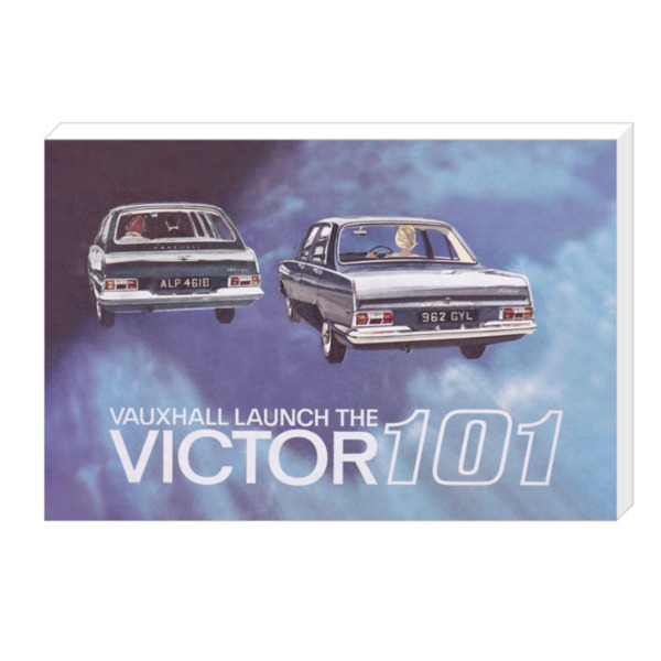 Vauxhall Victor - Canvas Print 18"x11" (Landscape)