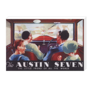 Austin 7 Little Friend - Canvas Print 18"x11" (Landscape)