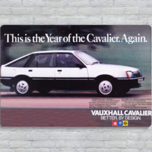 Cavailer Car of The Year - Metal Plate Print 30cm x 20cm (Landscape)