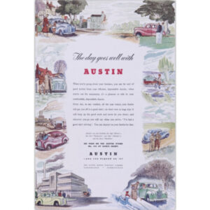 The Day Goes Well with Austin - Art Poster (Portrait)
