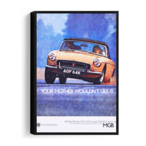Your Mother Wouldn_t Like It MG - Framed Canvas 12"x18" (Portrait)