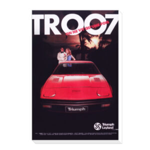 Triumph TR007 - Canvas Print 12"x18" (Portrait)