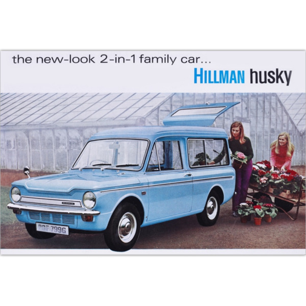 Hillman Husky - Art Poster (Landscape)