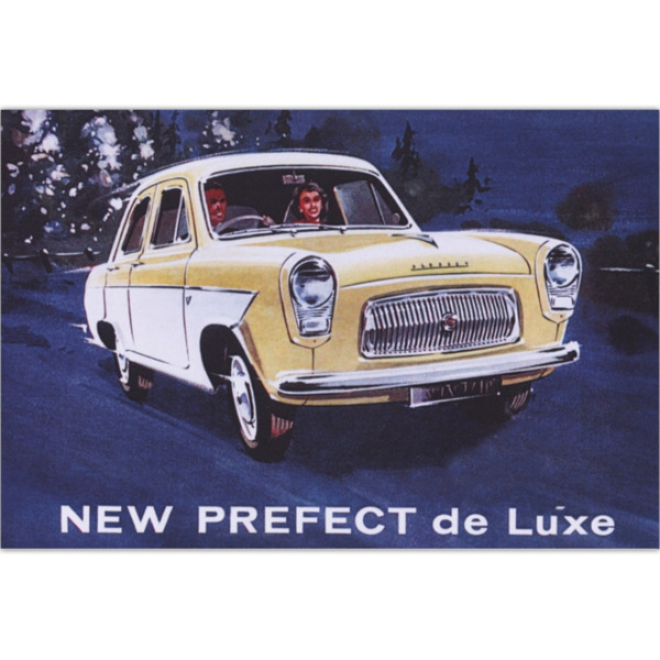 Ford Prefect De Luxe - Art Poster (Landscape)