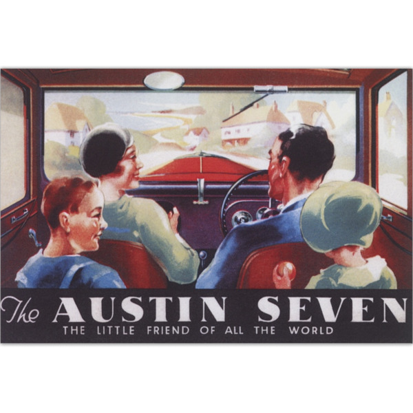 Austin 7 Little Friend - Art Poster (Landscape)