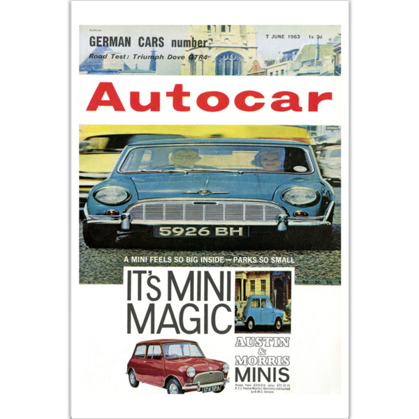 1963 Mini Magic - Art Poster (Portrait)