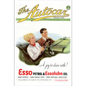 1935 Esso Petrol_ - Art Poster (Portrait)