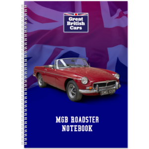 MGB Roadster A5 Spiral Bound Notebook