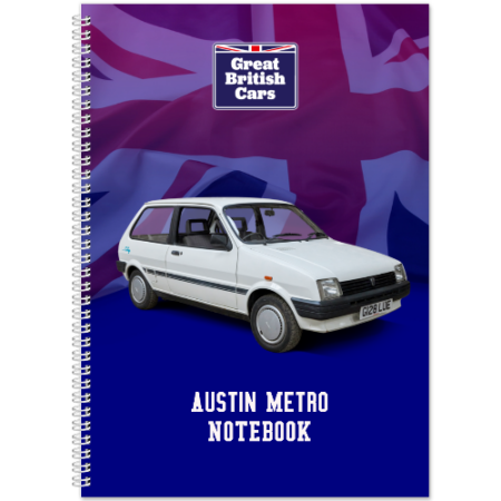 Austin Metro A5 Spiral Bound Notebook