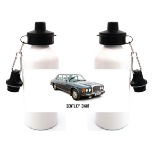Bentley Eight Duo Lid Aluminium Water Bottle White
