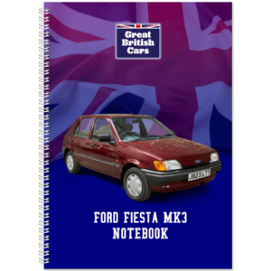 Ford Fiesta MK3 A5 Spiral Bound Notebook