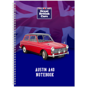 Austin A40 A5 Spiral Bound Notebook