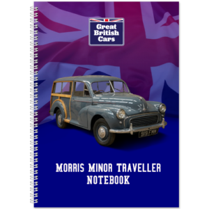 Morris Minor Traveller A5 Spiral Bound Notebook