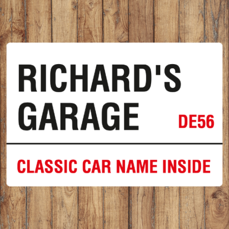 My Garage Metal Sign