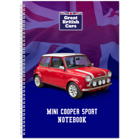 Mini Cooper Sport A5 Spiral Bound Notebook