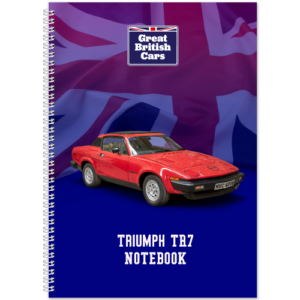 Triumph TR7 A5 Spiral Bound Notebook