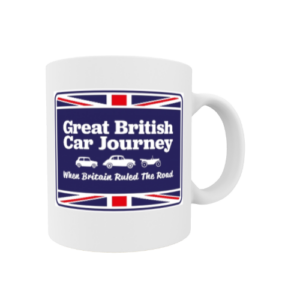 Great British Car Journey Ceramic Mug