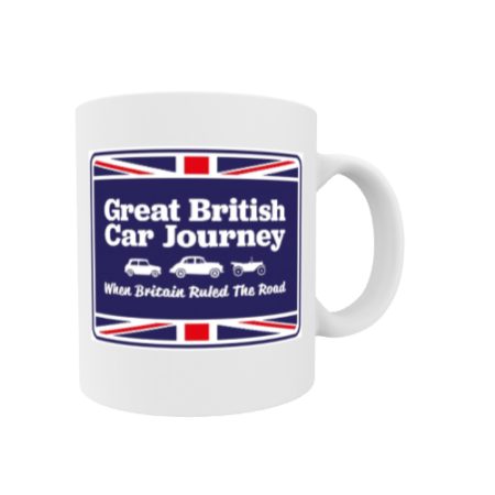 Great British Car Journey Ceramic Mug