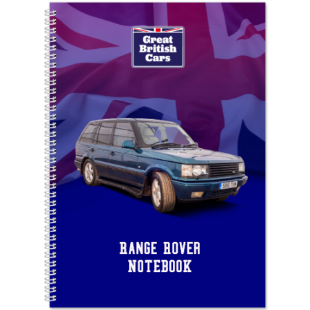 Range Rover A5 Spiral Bound Notebook
