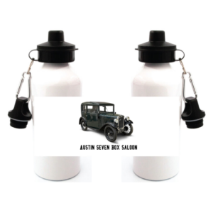 Austin Seven Box Saloon Duo Lid Aluminium Water Bottle White